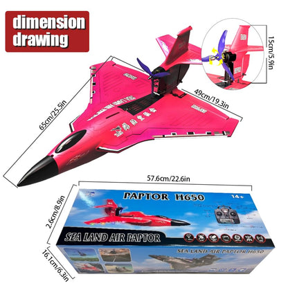 Tri-Phibian 6-Channel Amphibious RC Airplane