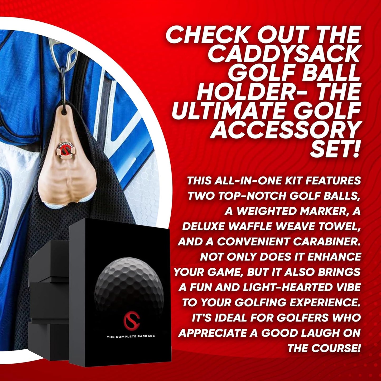 Funny Golf Ball Holder