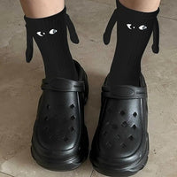 Magnetic Hand-Holding Socks