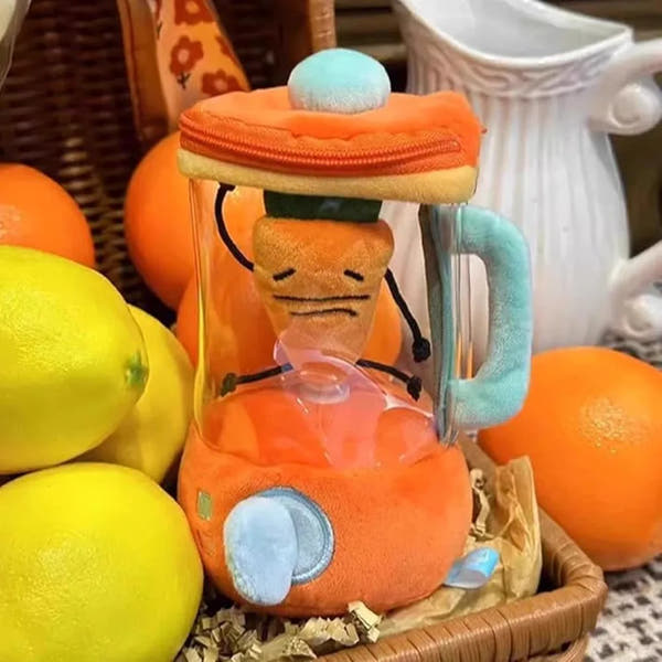 Carrot Juicer Plush Toy