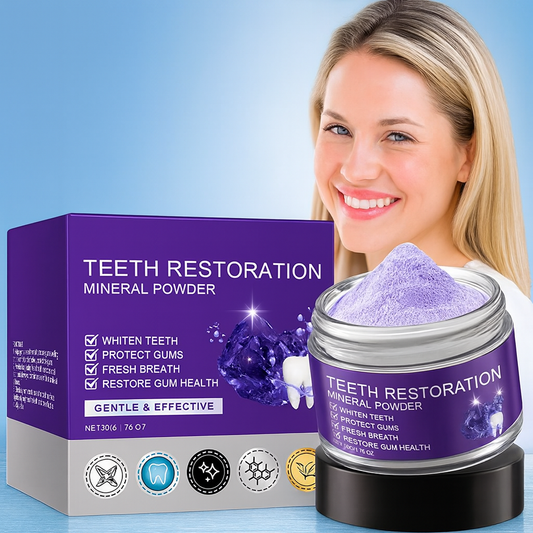 Mineral-Restore Natural Tooth Powder