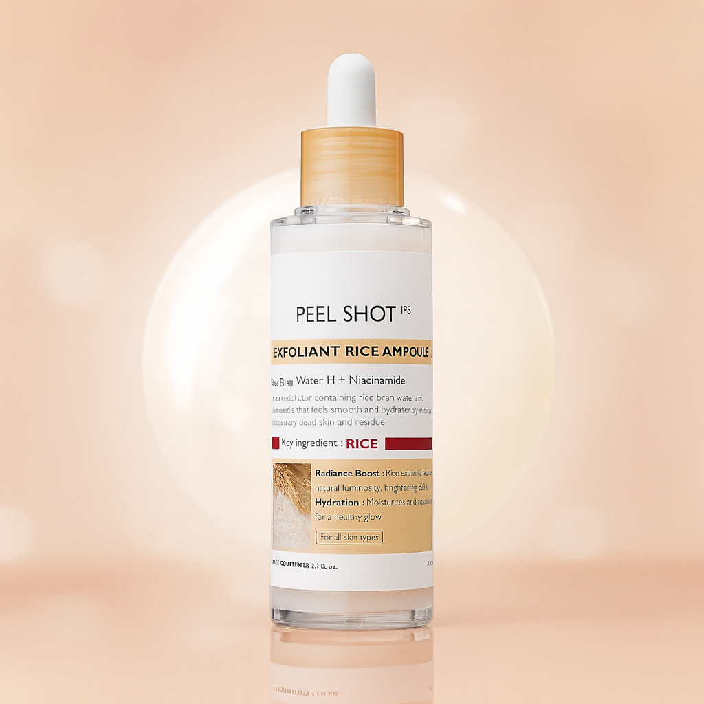 SilkGlow Rice Ampoule Exfoliant