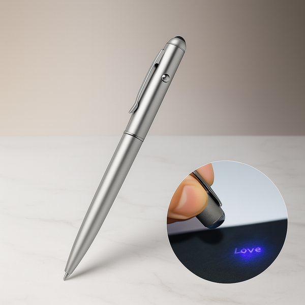 Invisible Ink Pen with UV Magic Light