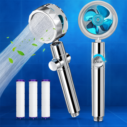 Turbo Propeller Shower Head