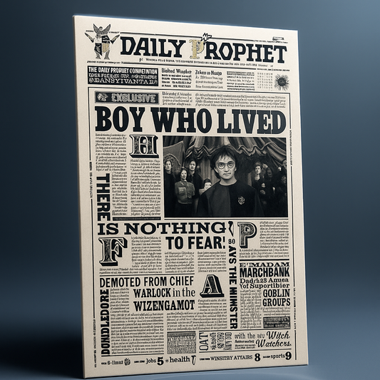 Wiz Art Harry Potter 3D Poster