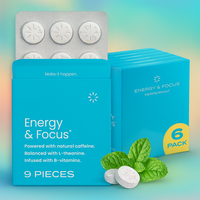 Energy & Focus Chewing Gum