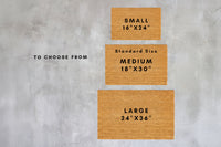 Welcoming Humor Doormat