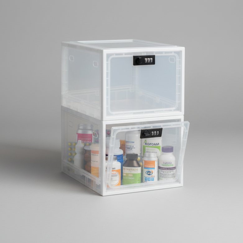 Large Capacity Lockable Storage Box