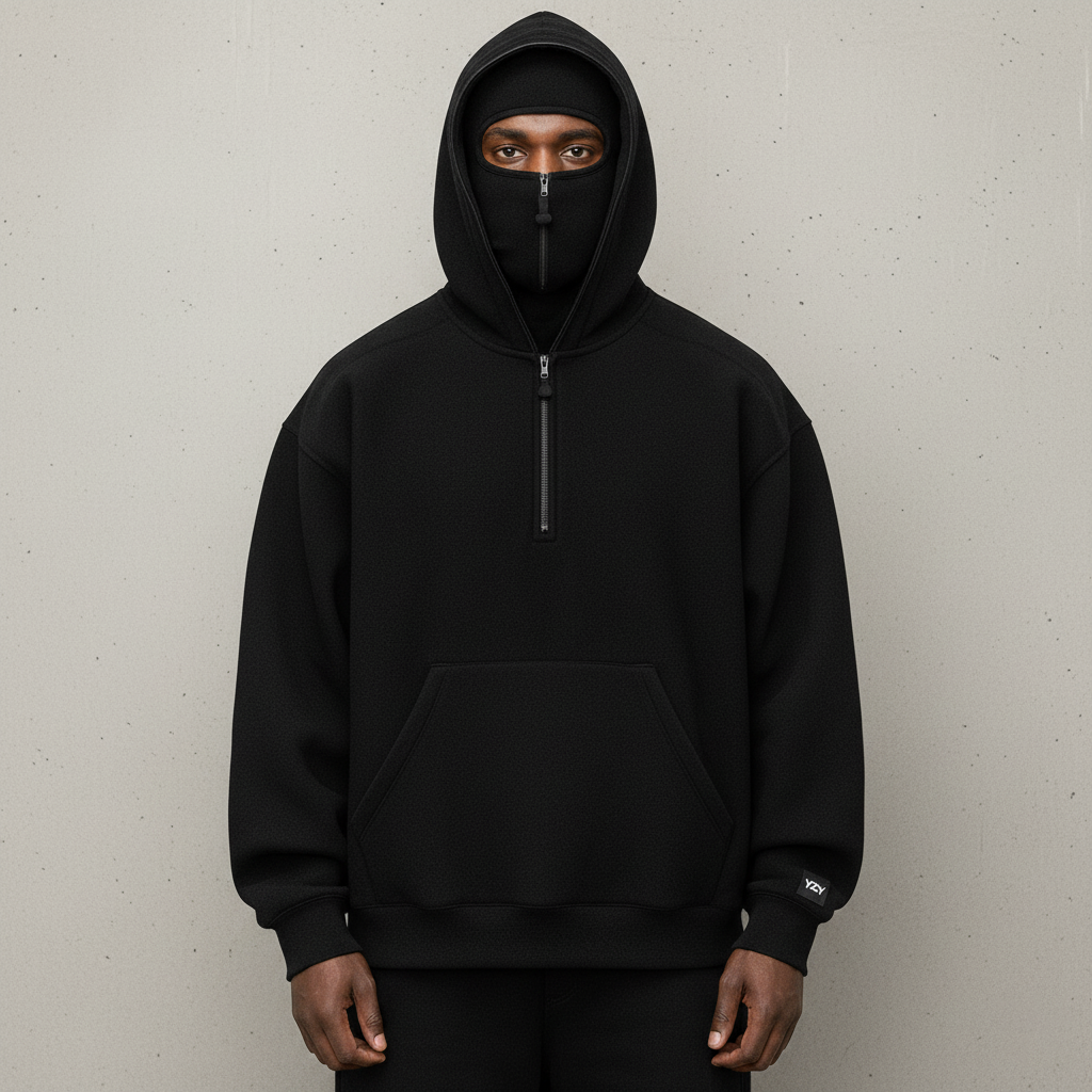 Balaclava Zip Hoodie