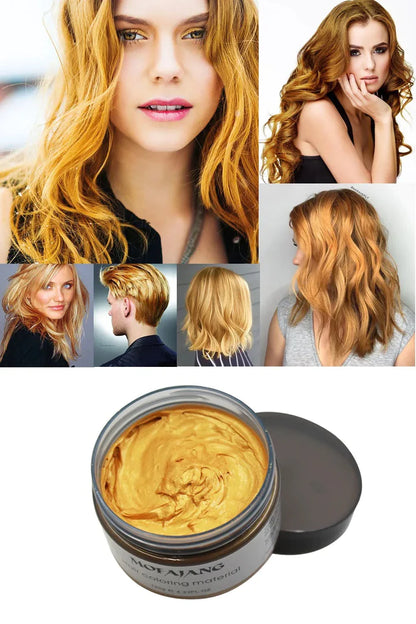 2 in 1 Stylish And Temporary Color Hair Wax