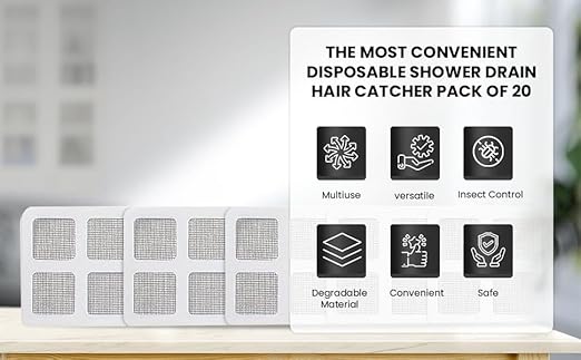 Disposable Shower Drain Cover