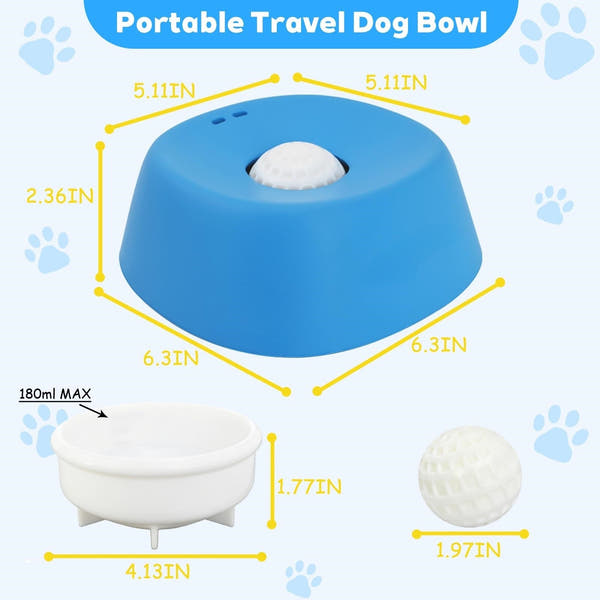 Slow Feeder Dog Bowl