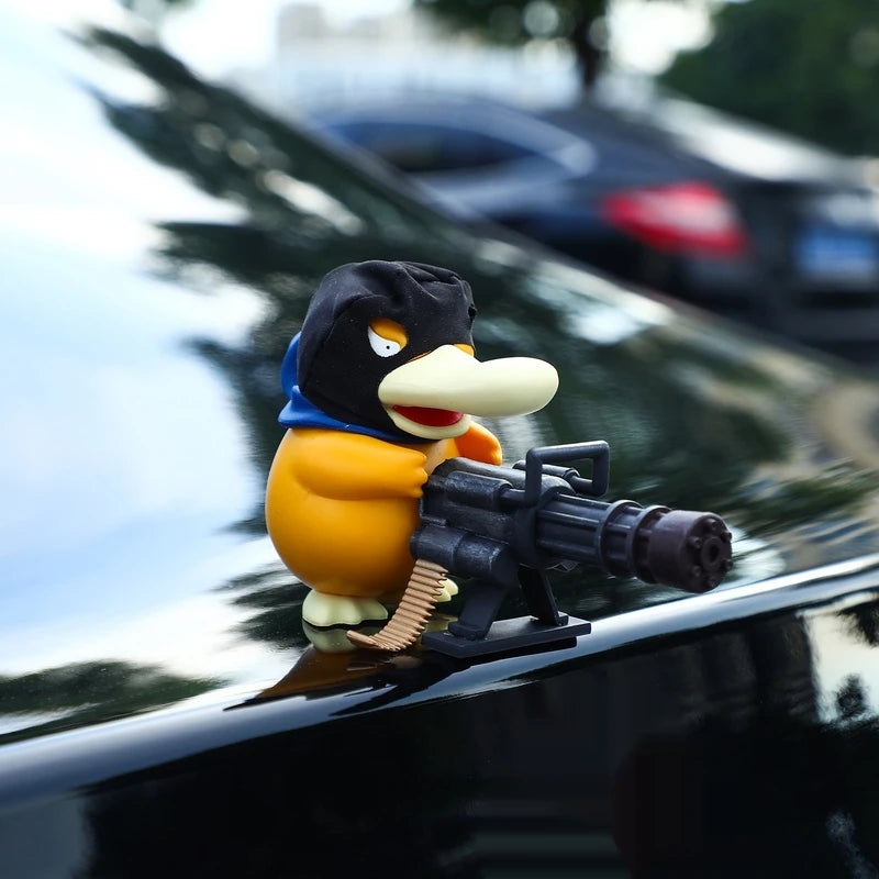 Pokemon Psyduck with Gun Anime Figure