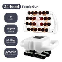 42-Heads Fascia Gun High-Frequency Vibration Body Massager