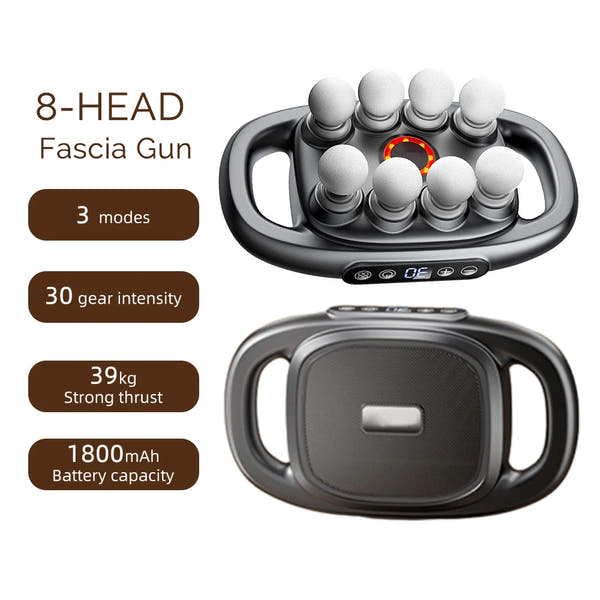 42-Heads Fascia Gun High-Frequency Vibration Body Massager