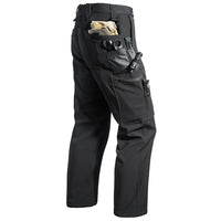 Men Winter Autumn Fleece Waterproof Cargo Pants