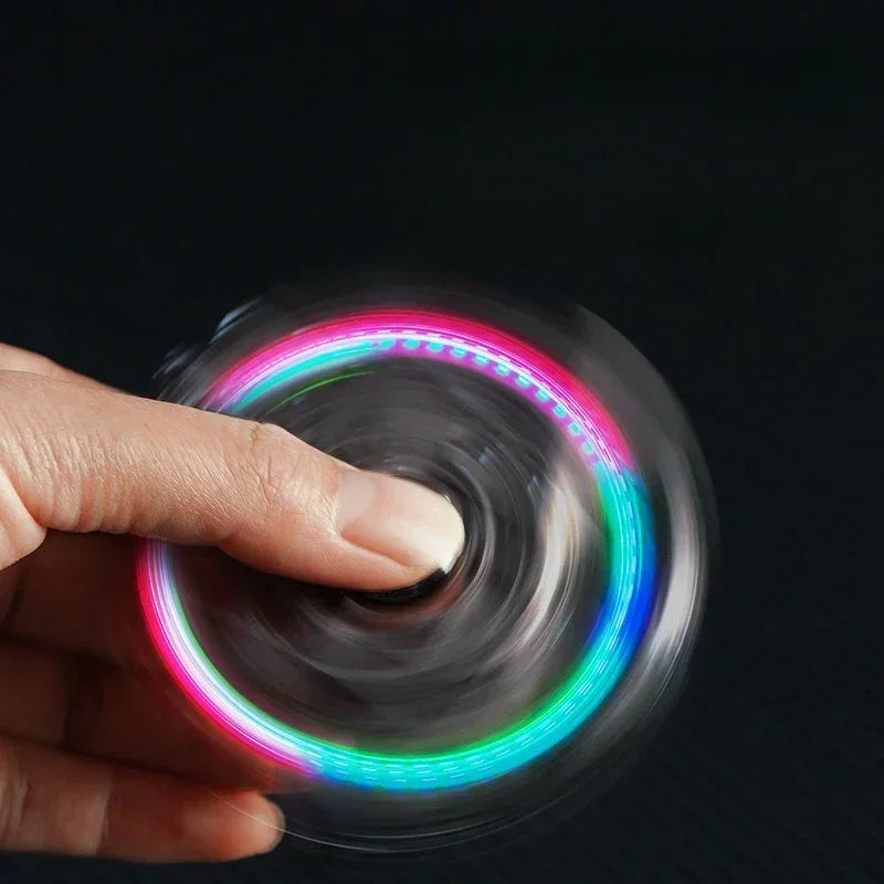 Folding Fingertip Jet Flame Gyro Lighter