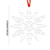 Funny Snowflake Ornament