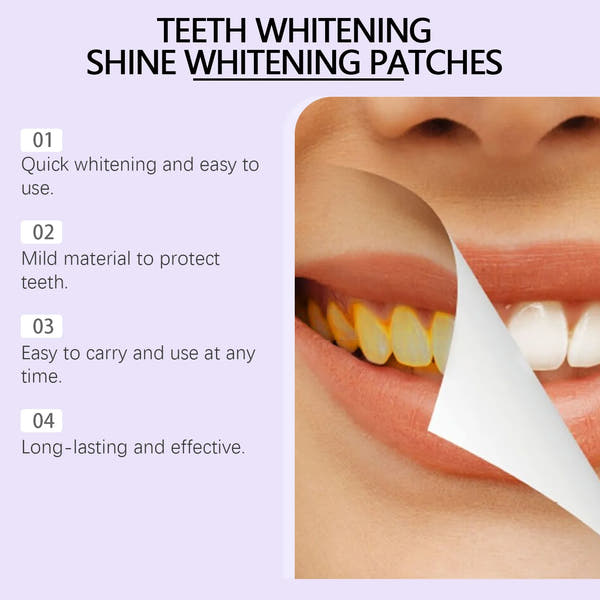 Tooth cleaning patches for dental care