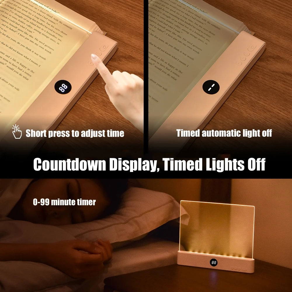 LED Flat Panel Eye Protection Reading Light