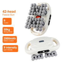 42-Heads Fascia Gun High-Frequency Vibration Body Massager