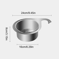 Stainless Steel Swan Sink Strainer Basket