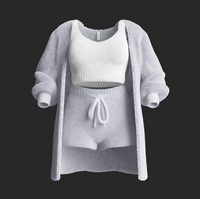 LuxCozy Knit Lounge Set