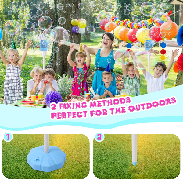 Vertical Bubble Machine