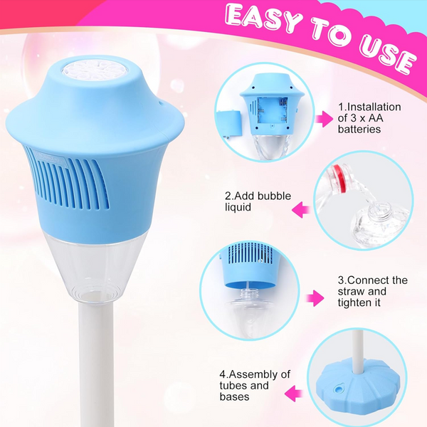 Vertical Bubble Machine