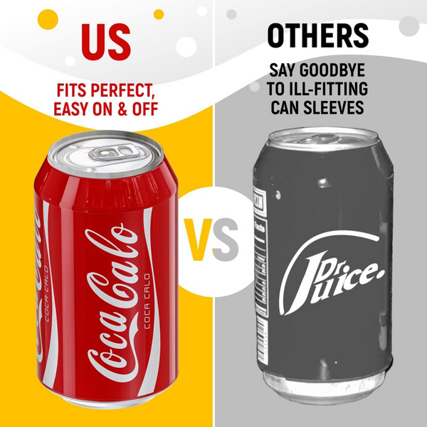 Silicone Beer Can Cover Sleeves