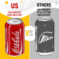 Silicone Beer Can Cover Sleeves