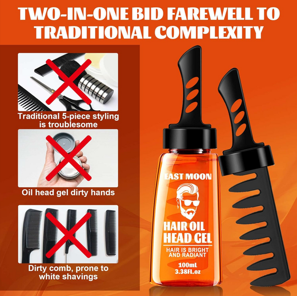 2-in-1 Hair Wax Gel