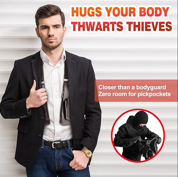 Anti-Theft Underarm Crossbody Bag