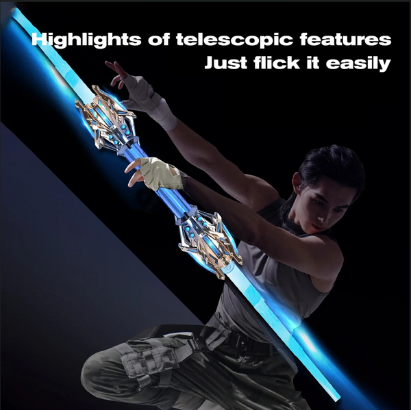 Double-Headed LED Lightsaber Toy