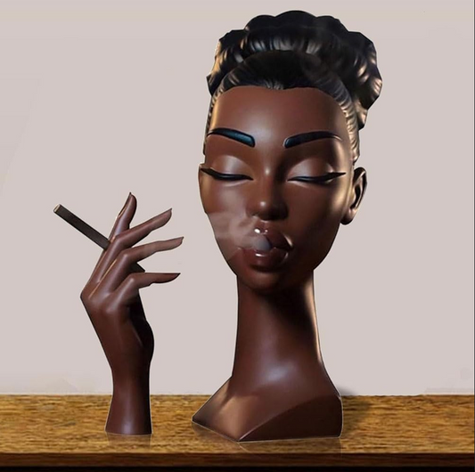 Woman Head Incense Burner