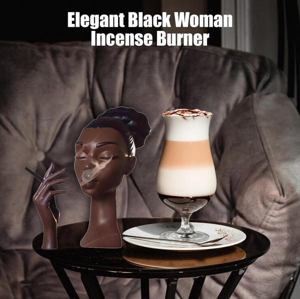 Woman Head Incense Burner