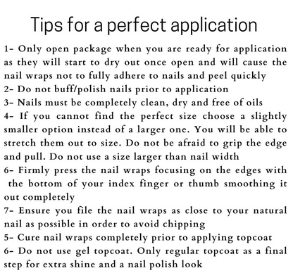 Gel Nail Strips