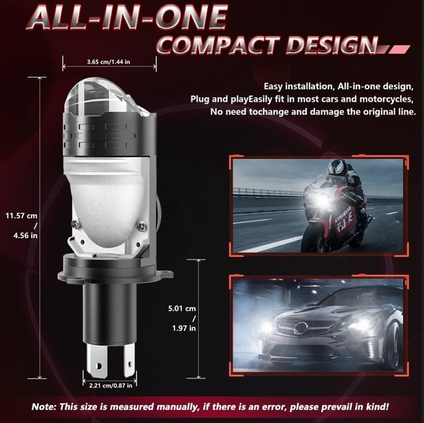 Dual Lens Projector Headlight