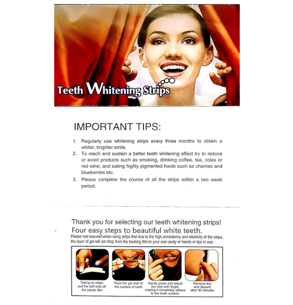 Advanced Whitening Teeth Strips