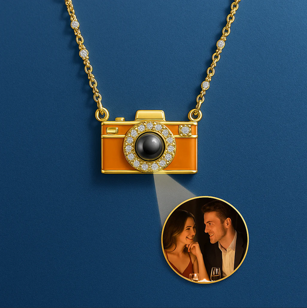 Customizable Camera Projector Necklace