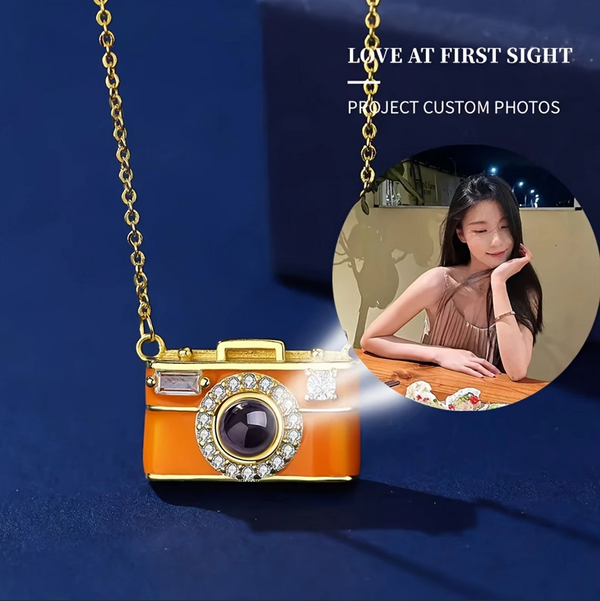 Customizable Camera Projector Necklace
