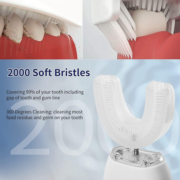 Ultrasonic U-Shaped Toothbrush