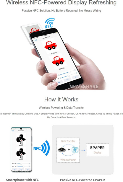 1.54" NFC Display