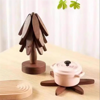 Premium Walnut Wood Placemats