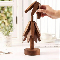 Premium Walnut Wood Placemats