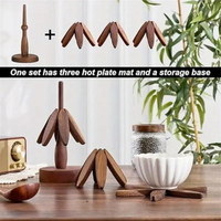 Premium Walnut Wood Placemats