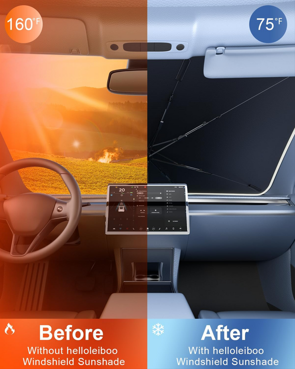 Car Windshield Sun Shade Umbrella