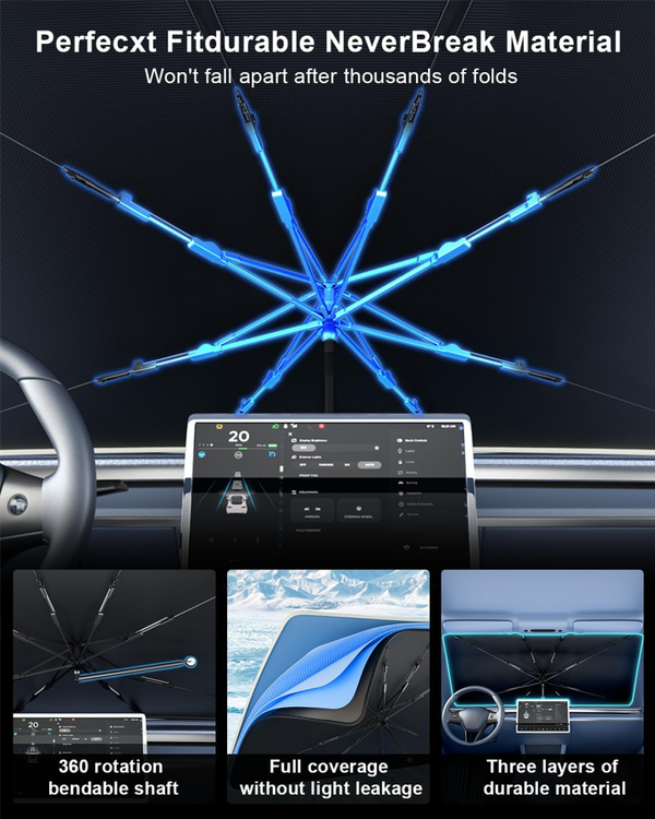 Car Windshield Sun Shade Umbrella