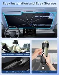 Car Windshield Sun Shade Umbrella