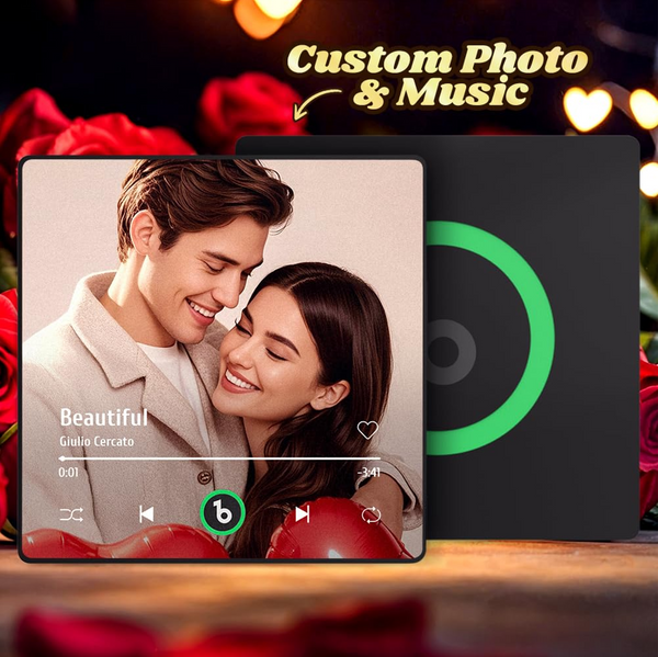 Custom Music Photo Fridge Magnet